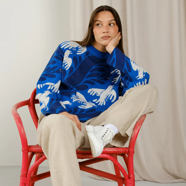 Dedicated - Limhamn Sweater - Phoenix Blue