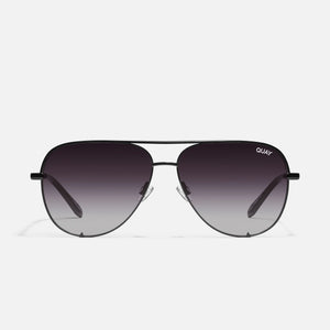 Quay - High Key Sunglasses Polarized - Black/Fade