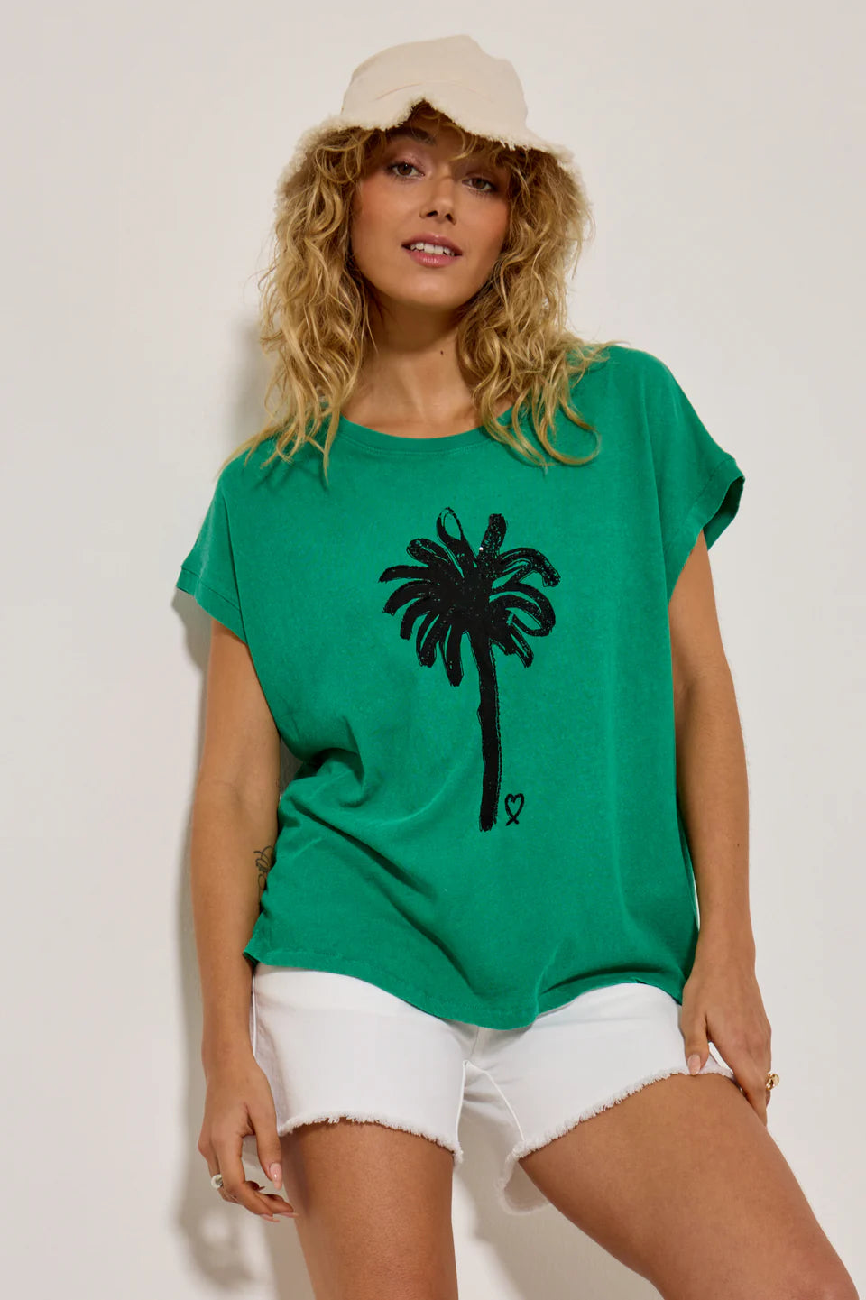 Five - Palm Tee - Mint