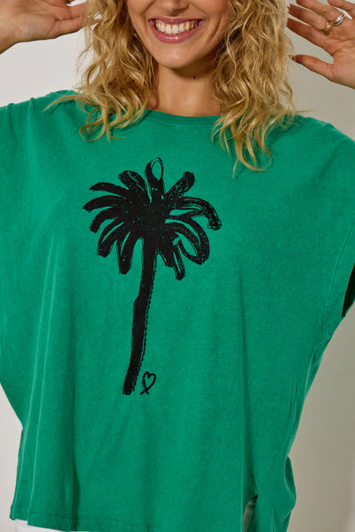 Five - Palm Tee - Mint
