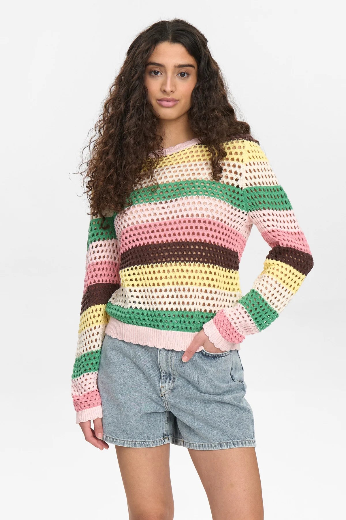 Numph - Numoana Pullover -Blushing Bride