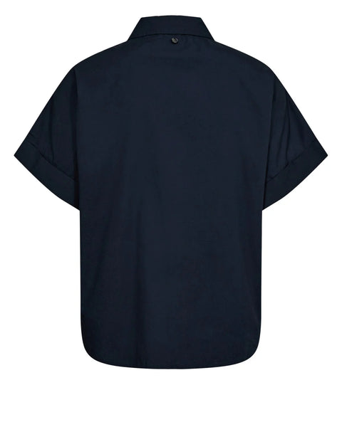 Numph - Nugiana SS Shirt - Dark Sapphire