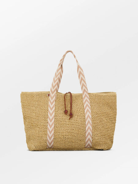 Becksondergaard - Paper Straw Phoebe Bag - Light Nature
