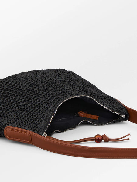 Becksondergaard - Paper Straw Ariya Bag - Black