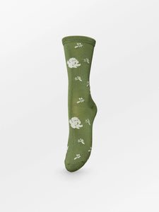 Becksondergaard - Riora Visca Glitter Sock - Campsite Green