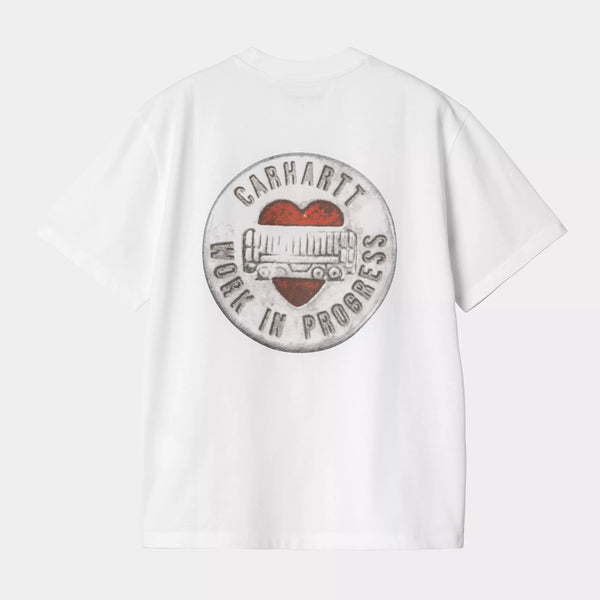 Carhartt - SS Button Tee - White