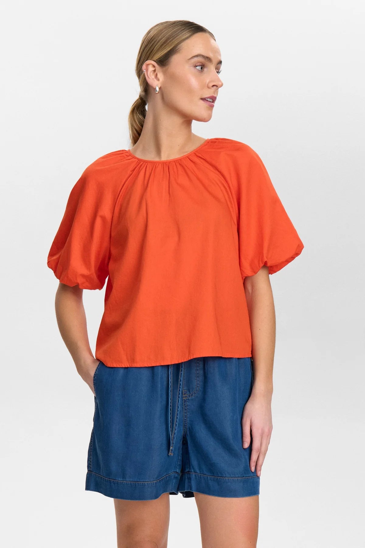 Numph - Nutrine Blouse - Cherry Tomato