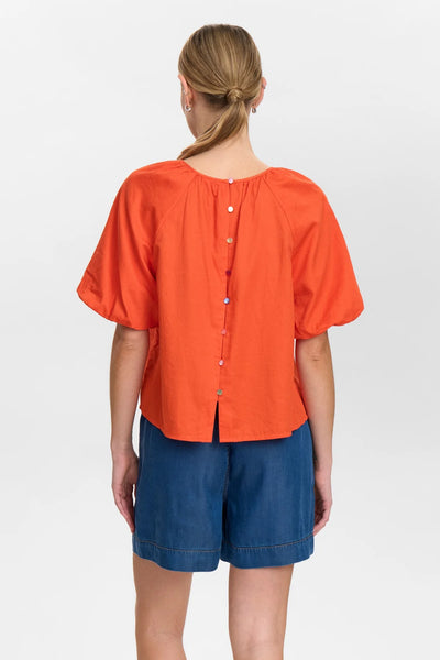 Numph - Nutrine Blouse - Cherry Tomato