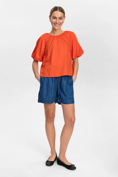 Numph - Nutrine Blouse - Cherry Tomato