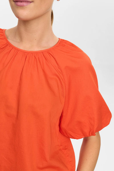 Numph - Nutrine Blouse - Cherry Tomato