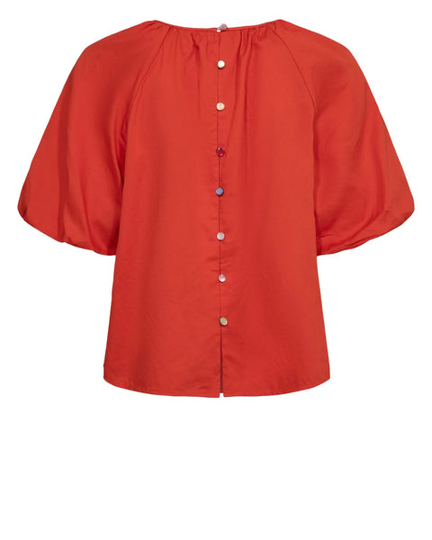 Numph - Nutrine Blouse - Cherry Tomato