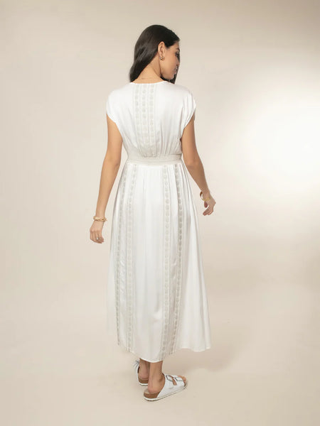 Nooki Design - Samba Dress - Ecru