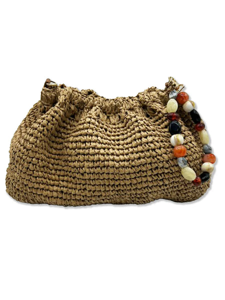 Nooki Design - Yasmina Clutch Bag - Natural
