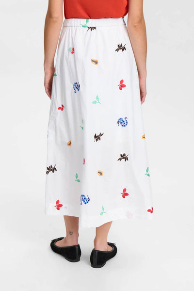 Numph - Nuvalentine Skirt - Bright White