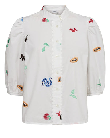 Numph - Nuvalentine Shirt - Bright White