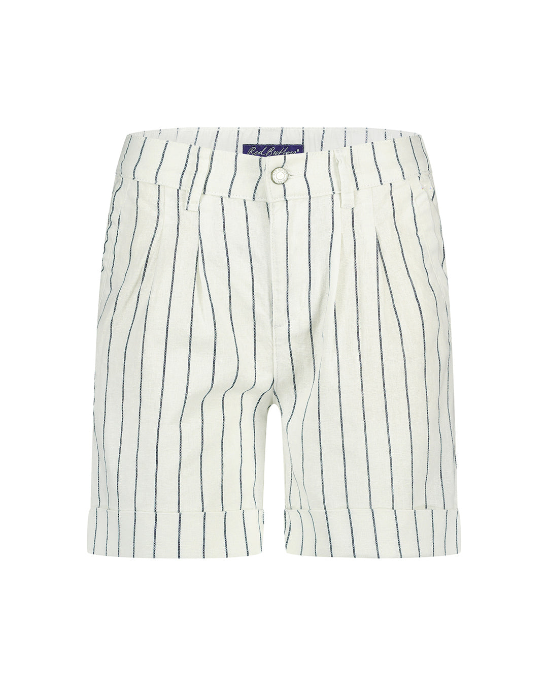 Red Button - Cleo Linen Short - Stripe