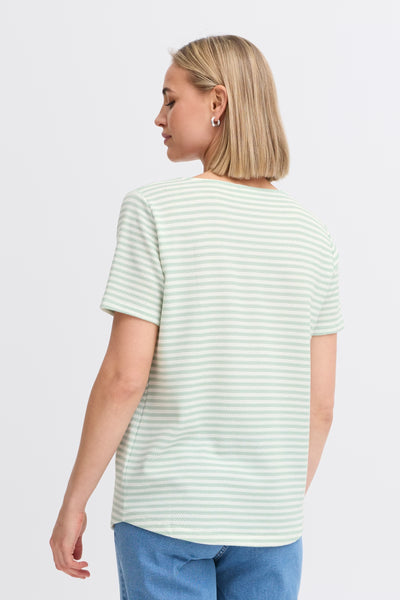 Fransa - Frjosie Tee 3 - Frosty Green