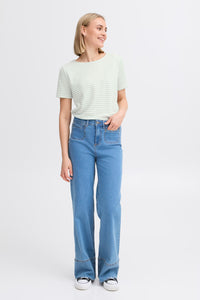 Fransa - Frjosie Tee 3 - Frosty Green