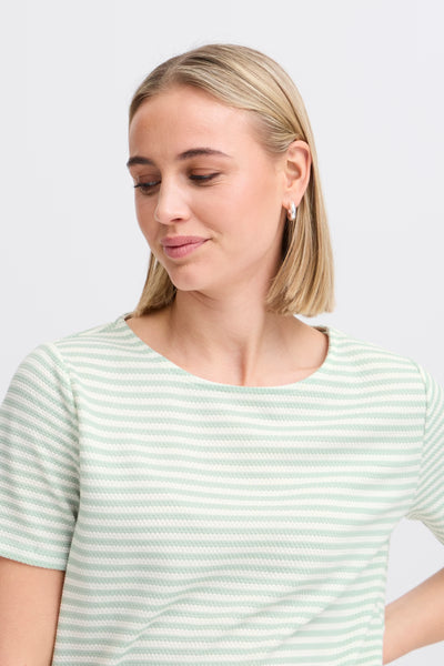 Fransa - Frjosie Tee 3 - Frosty Green