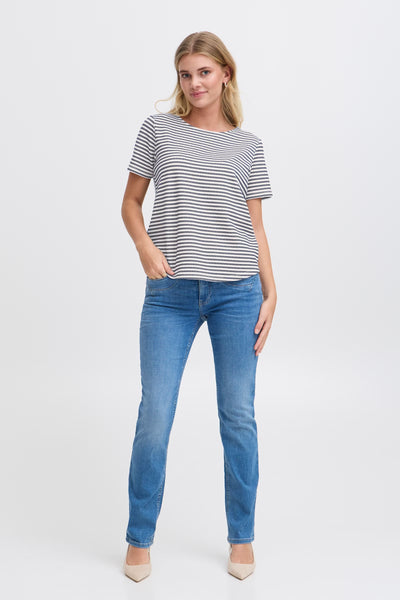 Fransa - Frjosie Tee 3 - Navy Blazer