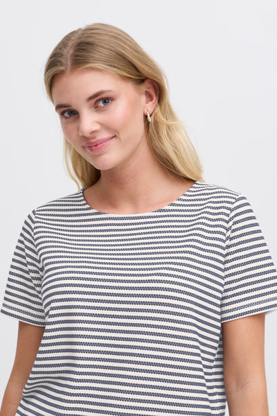 Fransa - Frjosie Tee 3 - Navy Blazer