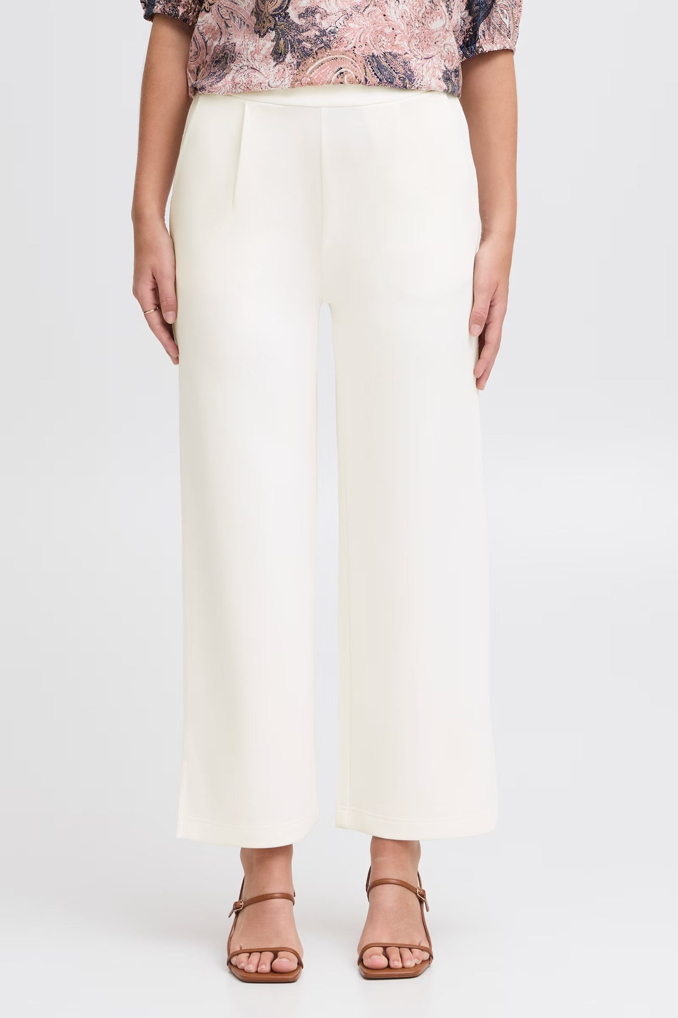Fransa - Fraurora Pant 1 - Whisper White