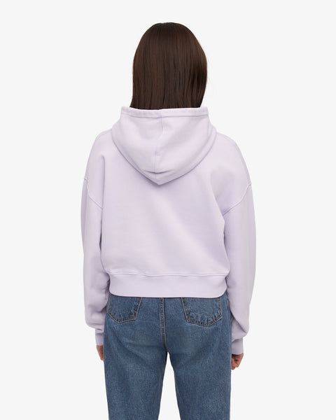 Colorful Standard - Crop Zip Hoody - Ivory White