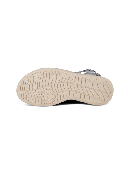 Woden - Line Sandal - Silver