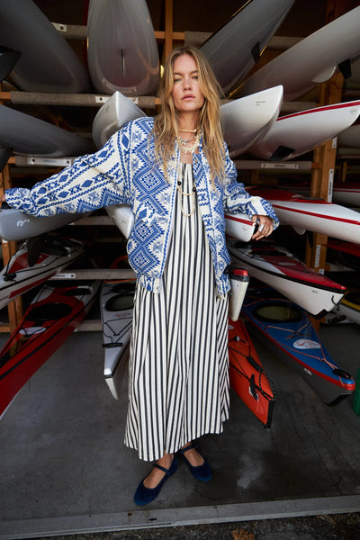 Lollys Laundry - LungoLL Maxi Dress - Stripe