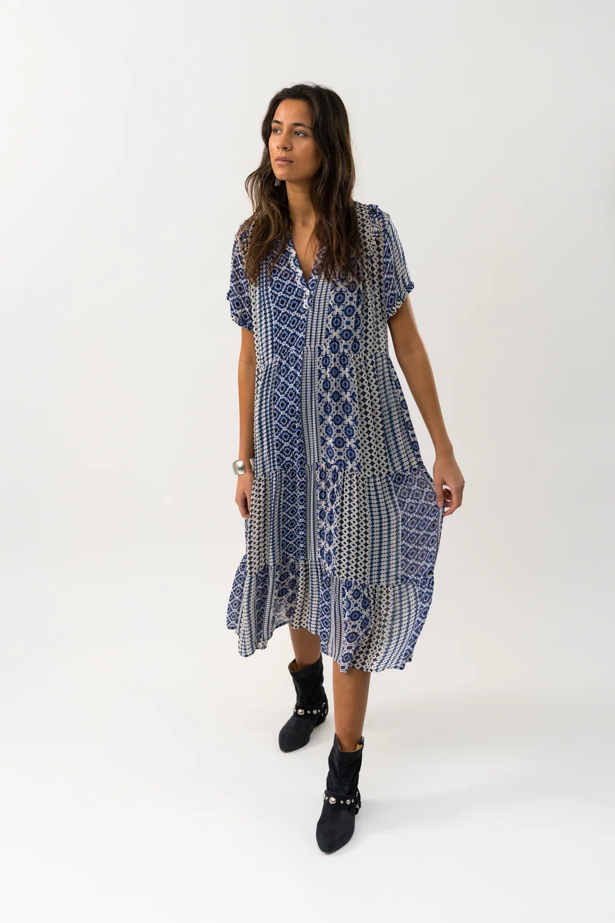 Lollys Laundry - Freddy Dress - Blue