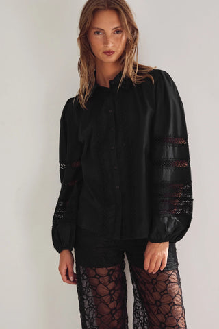 Noella - Lianna Blouse - Black