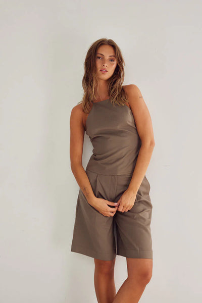 Noella - Kaziana Shorts - Timber Brown