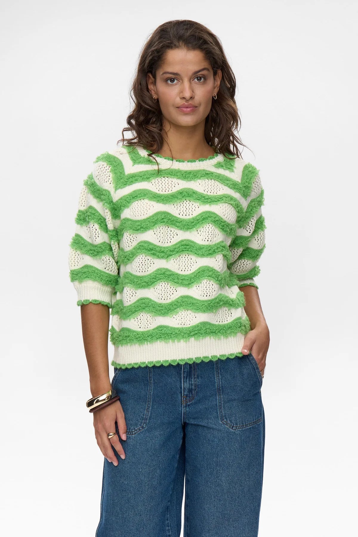 Numph - Nukirilla Pullover - Poison Green
