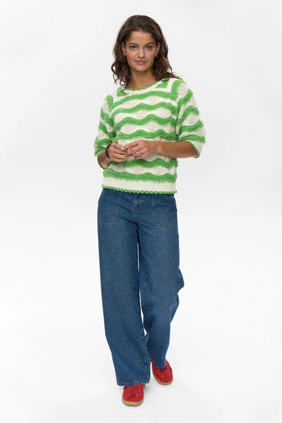 Numph - Nukirilla Pullover - Poison Green