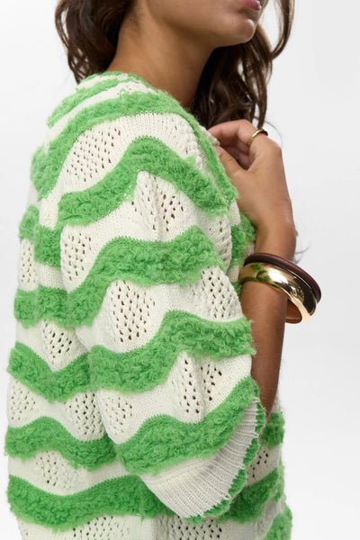 Numph - Nukirilla Pullover - Poison Green
