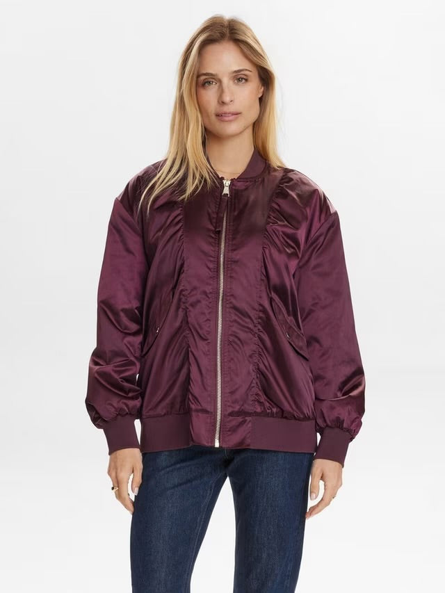 Numph - Nufria Bomber Jacket - Wine