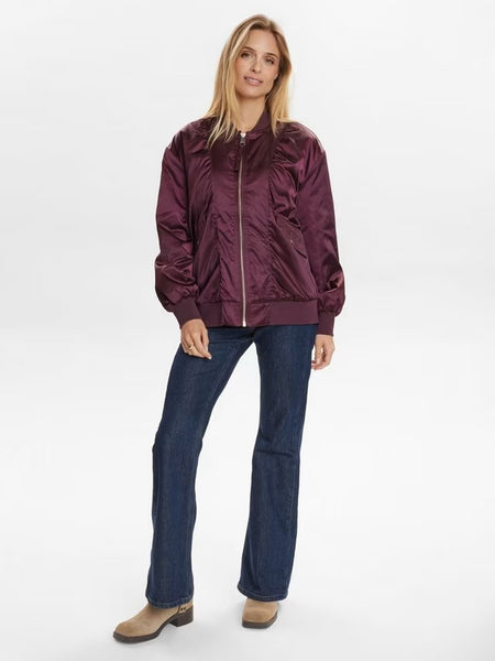 Numph - Nufria Bomber Jacket - Wine