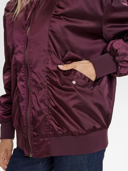 Numph - Nufria Bomber Jacket - Wine