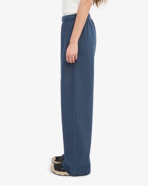 Colorful Standard - Straight Leg Sweatpants - Petrol Blue