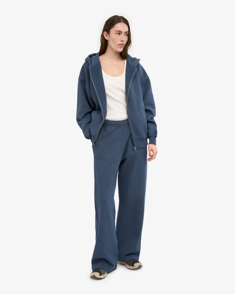 Colorful Standard - Straight Leg Sweatpants - Petrol Blue