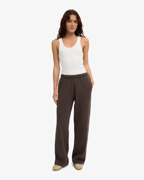 Colorful Standard - Straight Leg Sweatpants - Coffee Brown