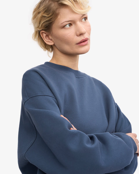Colorful Standard - Oversized Sweatshirt - Petrol Blue