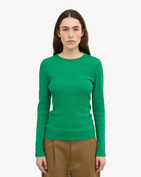 Colorful Standard - LS Rib - Kelly Green