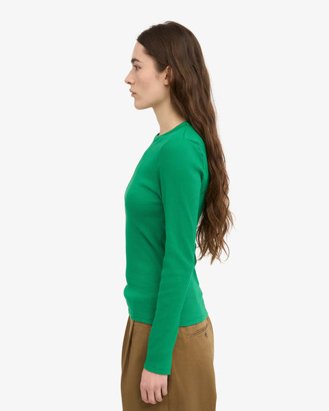 Colorful Standard - LS Rib - Kelly Green