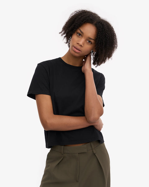 Colorful Standard Boxy Fit Organic Tee - Black