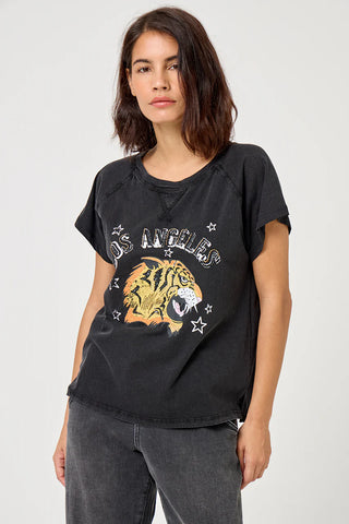 Five Jeans - Los Angeles Tiger Tee - Acid Grey