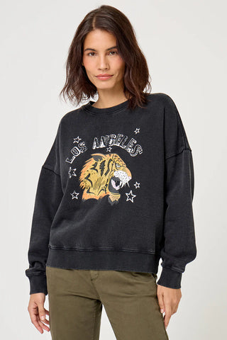 Five Jeans - Los Angeles Tiger Sweat - Acid Grey