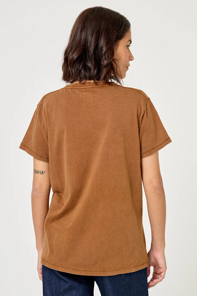 Five Jeans - Snoopy Band Tee - Chocolate