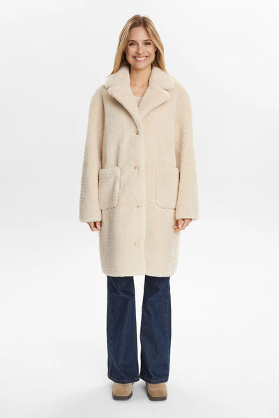 Numph - Nuelliot Reversible Coat - Cognac