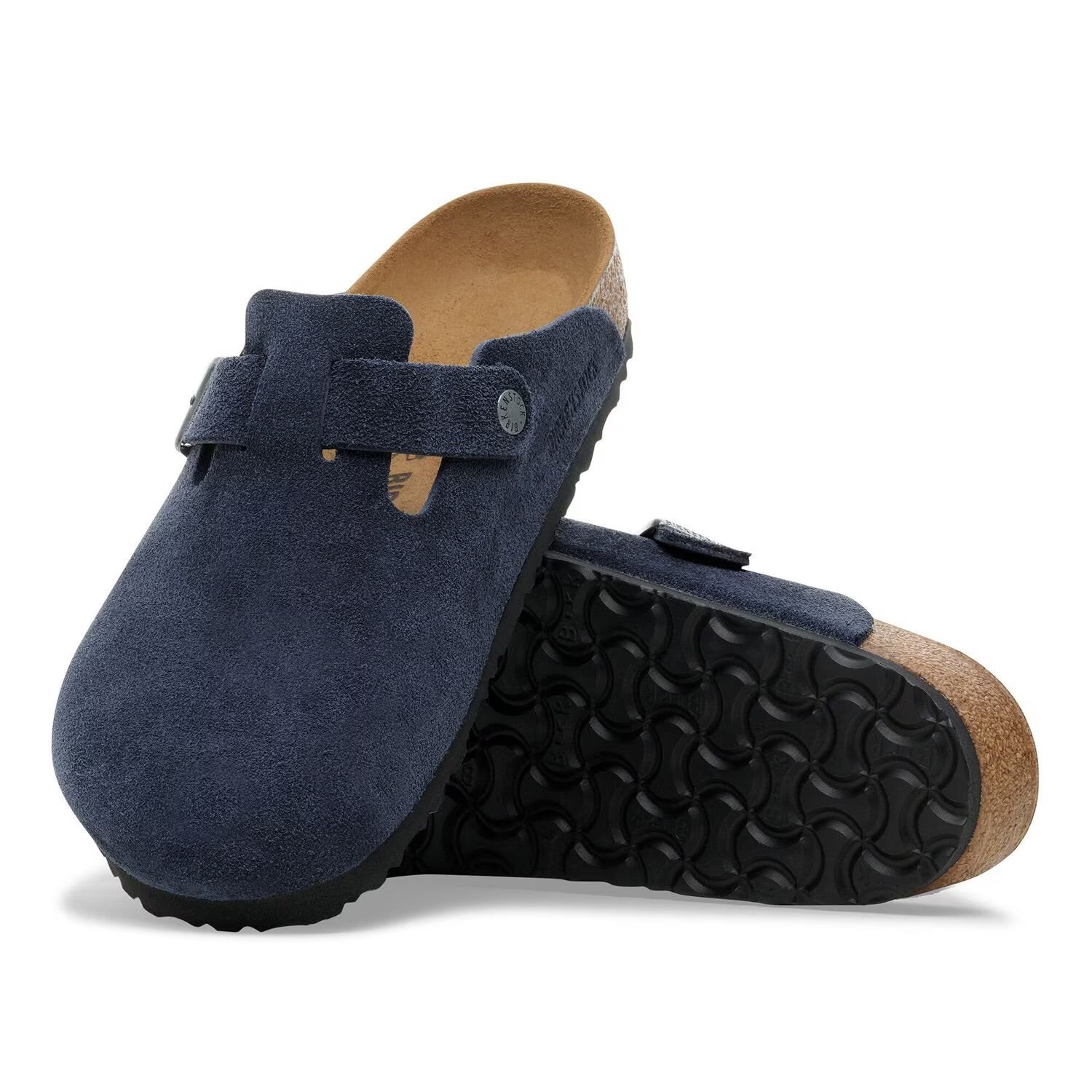 靴 BIRKENSTOCK Boston Navy 41 Birkenstock - Boston – Badger Clothing